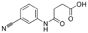 N-(3-CYANO-PHENYL)-SUCCINAMIC ACID Struktur