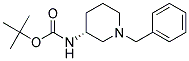 (R)-1-BENZYL-3-BOC-AMINOPIPERIDINE Struktur