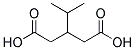 BETA-ISOPROPYLGLUTARIC ACID Struktur