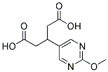 3-(2-METHOXY-PYRIMIDIN-5-YL)-PENTANEDIOIC ACID Struktur