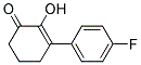 3-(4-FLUORO-PHENYL)-2-HYDROXY-CYCLOHEX-2-ENONE Struktur