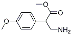 METHYL-3-AMINO-2-(4-METHOXYPHENYL)PROPIONATE Struktur