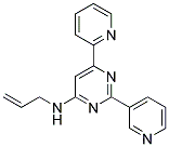 N-ALLYL-6-PYRIDIN-2-YL-2-PYRIDIN-3-YLPYRIMIDIN-4-AMINE Struktur