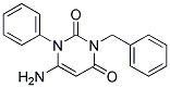 6-AMINO-3-BENZYL-1-PHENYL-1H-PYRIMIDINE-2,4-DIONE Struktur