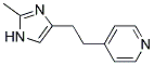 4-[2-(2-METHYL-1H-IMIDAZOL-4-YL)-ETHYL]-PYRIDINE Struktur