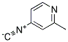 2-METHYLPYRIDINYL-4-ISOCYANIDE Struktur