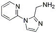 C-(1-PYRIDIN-2-YL-1H-IMIDAZOL-2-YL)-METHYLAMINE Struktur