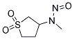 3-METHYLAMINO-N-NITROSOSULFOLANE Struktur