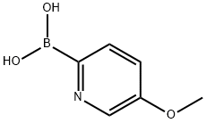 5-METHOXYPYRIDINE-2-BORONIC ACID Struktur