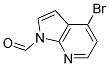 4-BROMO-7-AZAINDOLE CARBOXALDEHYDE Struktur