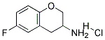 6-FLUORO-CHROMAN-3-YLAMINE HYDROCHLORIDE Struktur