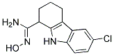 6-CHLORO-N'-HYDROXY-2,3,4,9-TETRAHYDRO-1H-CARBAZOLE-1-CARBOXIMIDAMIDE Struktur