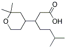 3-(2,2-DIMETHYL-TETRAHYDRO-PYRAN-4-YL)-6-METHYL-HEPTANOIC ACID Struktur