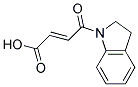 4-(2,3-DIHYDRO-INDOL-1-YL)-4-OXO-BUT-2-ENOIC ACID Struktur