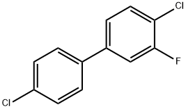 3-FLUORO-4,4'-DICHLOROBIPHENYL Struktur