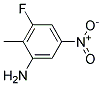 3-FLUORO-5-NITRO-2-METHYLANILINE Struktur