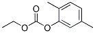 CARBONIC ACID 2,5-DIMETHYL-PHENYL ESTER ETHYL ESTER Struktur