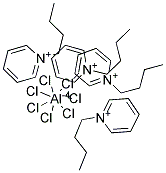 N-BUTYLPYRIDINIUM HEPTACHLOROALUMINATE Struktur