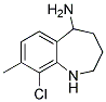 9-CHLORO-8-METHYL-2,3,4,5-TETRAHYDRO-1H-BENZO[B]AZEPIN-5-YLAMINE Struktur