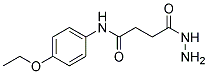 N-(4-ETHOXY-PHENYL)-3-HYDRAZINOCARBONYL-PROPIONAMIDE Struktur