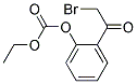 CARBONIC ACID 2-(2-BROMO-ACETYL)-PHENYL ESTER ETHYL ESTER Struktur