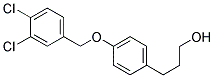 3-[4-(3,4-DICHLORO-BENZYLOXY)-PHENYL]-PROPAN-1-OL Struktur