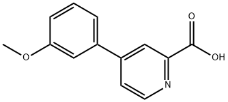 4-(3-METHOXYPHENYL)PICOLINIC ACID Struktur