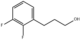 3-(2,3-DIFLUORO-PHENYL)-PROPAN-1-OL Struktur