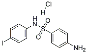 4-AMINO-N-(4-IODO-PHENYL)-BENZENESULFONAMIDE HYDROCHLORIDE Struktur