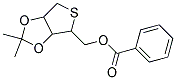 BENZOIC ACID 2,2-DIMETHYL-TETRAHYDRO-THIENO[3,4-D][1,3]DIOXOL-4-YLMETHYL ESTER Struktur