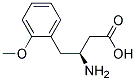 (S)-3-AMINO-4-(2-METHOXYPHENYL)BUTANOIC ACID Struktur