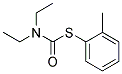 DIETHYL-THIOCARBAMIC ACID S-O-TOLYL ESTER Struktur