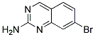 7-BROMO-QUINAZOLIN-2-YLAMINE Struktur