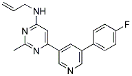 N-ALLYL-6-[5-(4-FLUOROPHENYL)PYRIDIN-3-YL]-2-METHYLPYRIMIDIN-4-AMINE