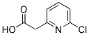 (6-CHLOROPYRIDIN-2-YL)ACETIC ACID Struktur