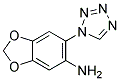 [6-(1H-TETRAZOL-1-YL)-1,3-BENZODIOXOL-5-YL]AMINE Struktur