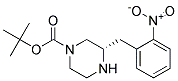 (S)-3-(2-NITRO-BENZYL)-PIPERAZINE-1-CARBOXYLIC ACID TERT-BUTYL ESTER Struktur