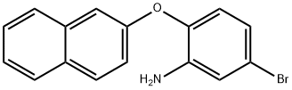 5-BROMO-2-(2-NAPHTHYLOXY)ANILINE Struktur