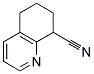 5,6,7,8-TETRAHYDRO-QUINOLINE-8-CARBONITRILE Struktur