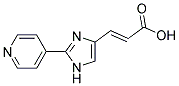 3-(2-PYRIDIN-4-YL-1H-IMIDAZOL-4-YL)-ACRYLIC ACID Struktur