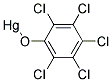 Mercury pentachlorophenol Struktur