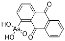 Anthraquinone-α-arsonic acid Struktur