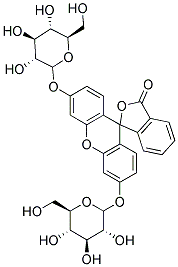 FLUORESCEIN DI-GLUCOPYRANOSIDE Struktur