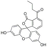 BUTYRYL FLUORESCEIN Struktur