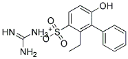 GUANIDINIUM MONOETHYL-PHENYLPHENOL MONOSULFONATE Struktur