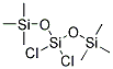 3,3-DICHLORO-1,1,1,5,5,5-HEXAMETHYLTRISILOXANE Struktur