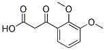 3-(2,3-DIMETHOXY-PHENYL)-3-OXO-PROPIONIC ACID Struktur