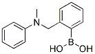 2-(N-METHYL-N-PHENYLAMINOMETHYL)-PHENYLBORONIC ACID Struktur