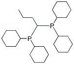 (2R,3R)-BIS(DICYCLOHEXYLPHOSPHINO)BUTANE Struktur