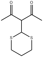 3-(1,3-DITHIAN-2-YL)-PENTANE-2,4-DIONE Struktur